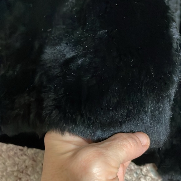 100% real fur long hooded vest - Picture 2 of 7